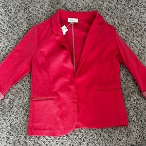 Pink/Salmon colored blazer